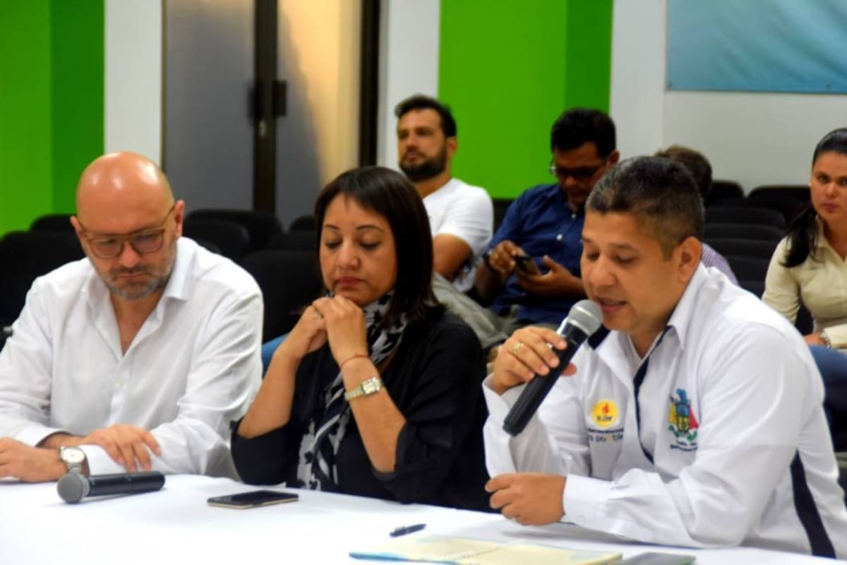 Naciones Unidas presentó el informe final de su comisión de expertos este viernes, durante una reunión del Puesto de Mando Unificado. (Foto: Edgar Pernett/VANGUARDIA LIBERAL)