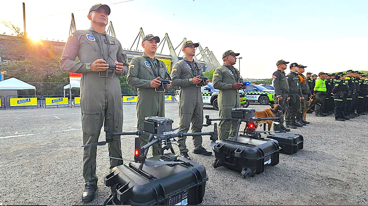 La fase piloto del Escudo Nacional Antidrones, entraría en operación en agosto. //Cortesía.