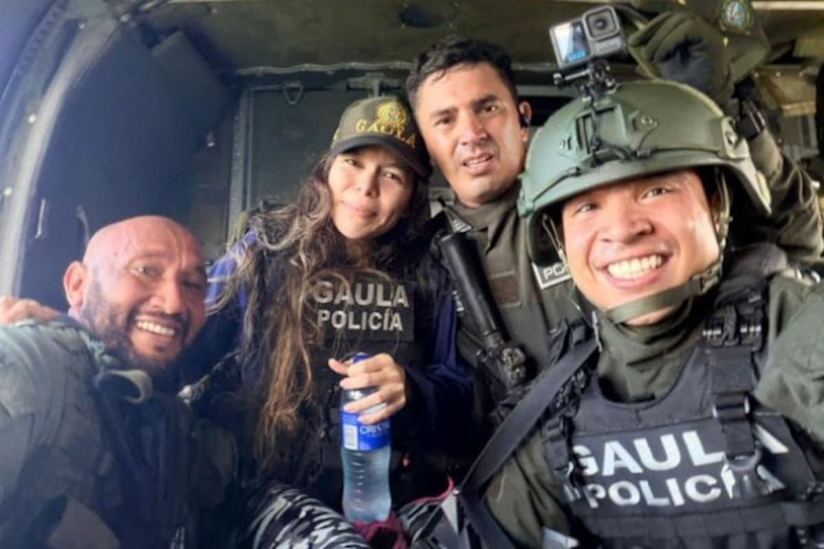 Operativo en zona rural de El Carmen permitió el rescate de Yennis Vanessa Salazar. Foto: La Opinión.