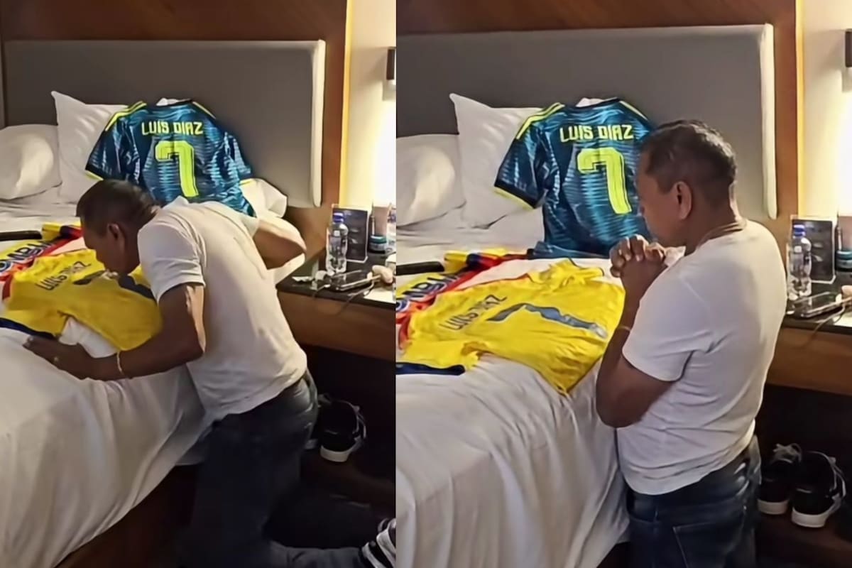 Junto a la publicación, dejó un mensaje breve dirigido a su hijo y a la Selección.