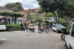 Investigan muerte de un motociclista tras desplomarse en una vía de Floridablanca