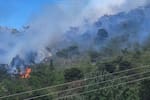 Emergencia por incendio forestal en zona rural de Vetas, Santander