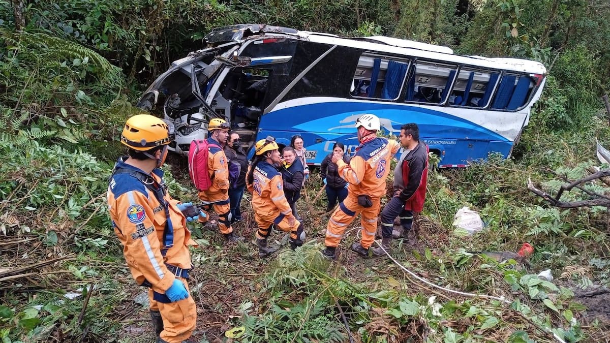 Organismos de socorro atendieron la emergencia y confirmaron la muerte del conductor.