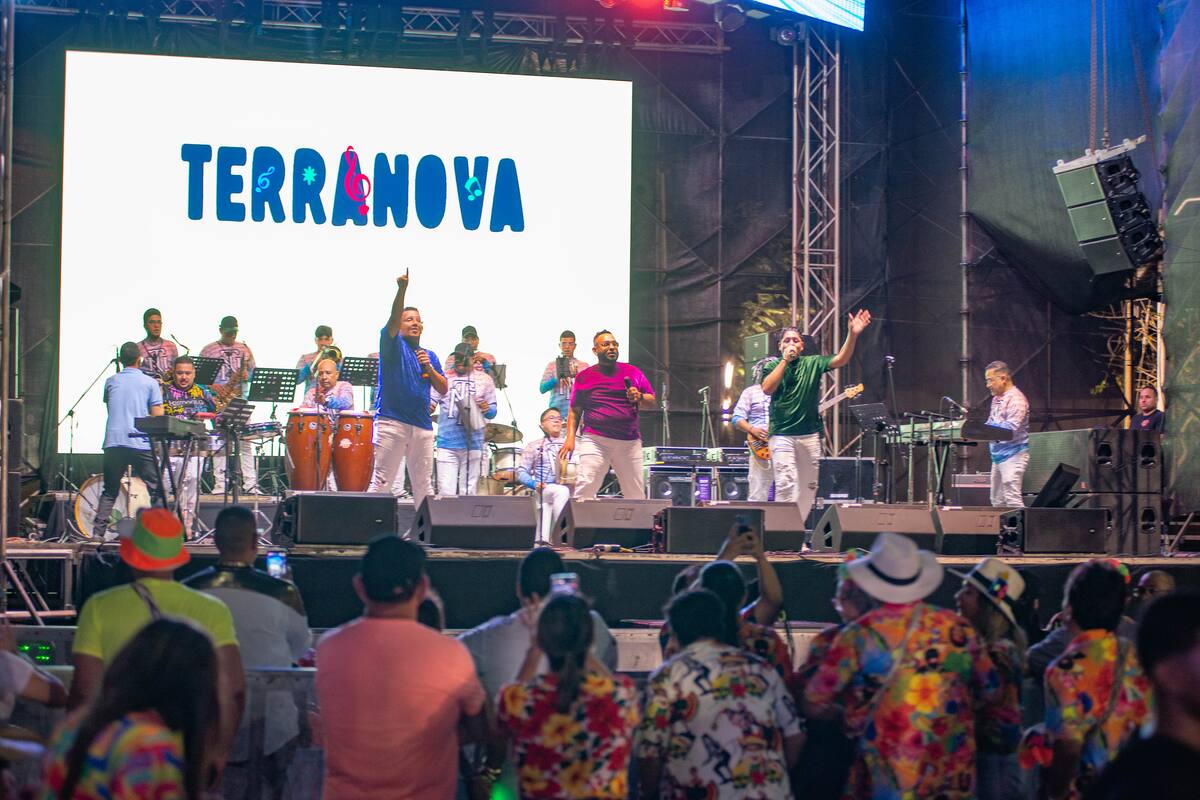 La Orquesta Terranova de Barrancabermeja ganó en la categoría merengue del Festival de Orquestas del Carnaval de Barranquilla (Fotos suministradas / VANGUARDIA)
