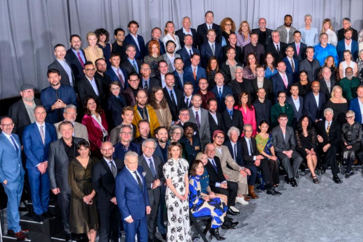 Esta es la foto oficial de los nominados de la 95ª edición de los Óscar que tendrá lugar en el teatro Dolby de Los Ángeles, el próximo 12 de marzo. Internet / VANGUARDIA
