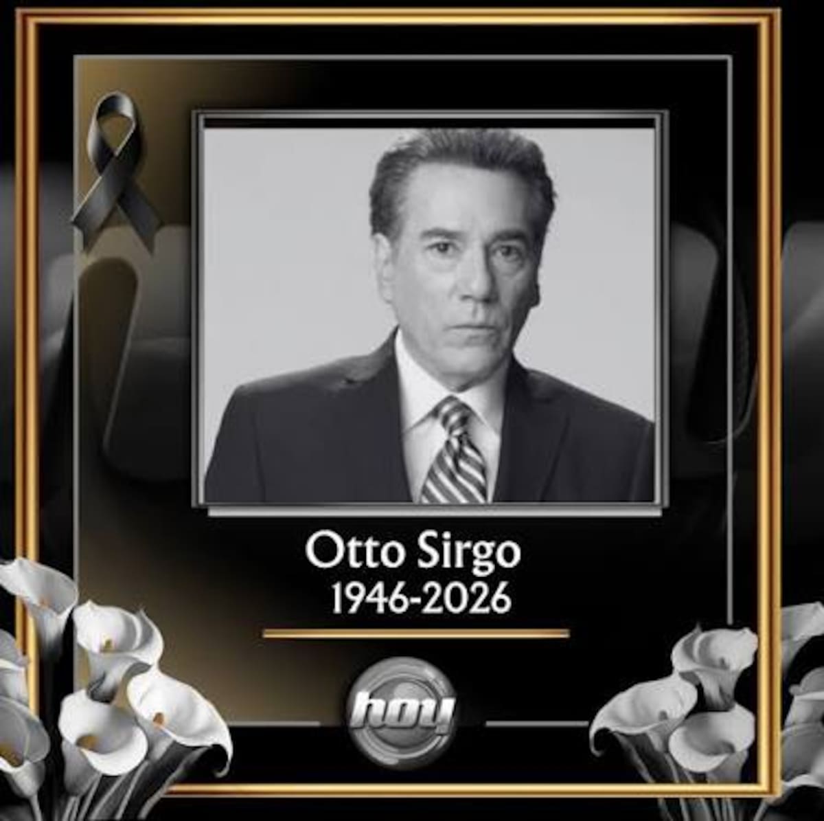 Este 29 de septiembre se dio a conocer la muerte de Otto Sirgo a los 79 años.
