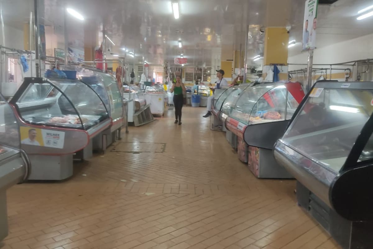 En San Gil hay 92 comerciantes de carnes.