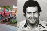 La disputa familiar de Pablo Escobar que terminó sacando en grúa su camioneta roja de una casa en Medellín