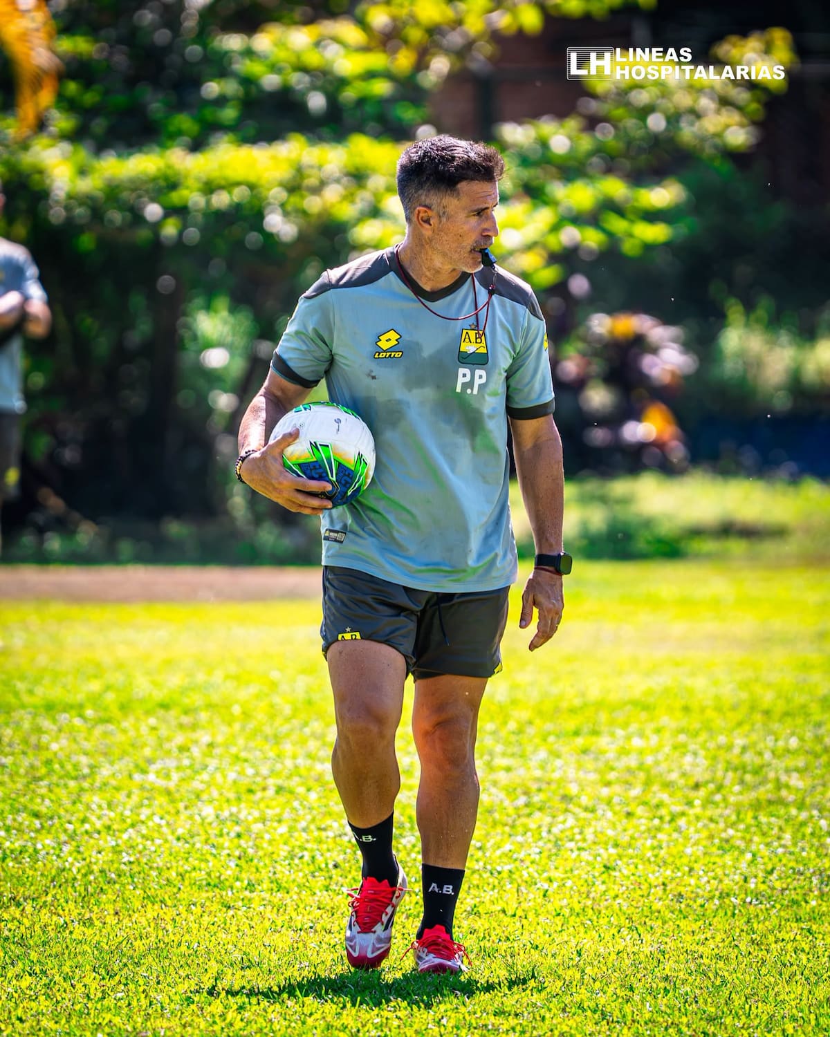 Pablo Peirano, entrenador de Atlético Bucaramanga. Foto: cortesía AB.