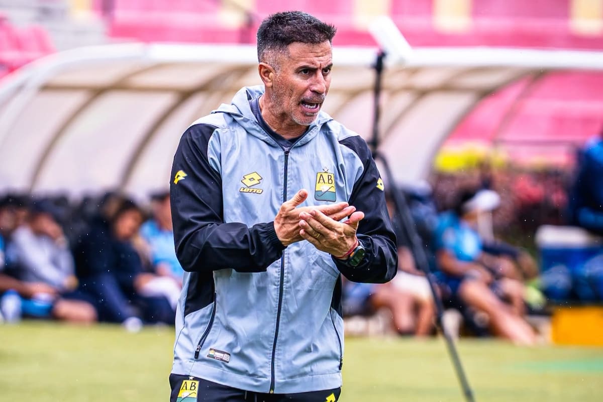 Pablo Peirano, entrenador de Atlético Bucaramanga. Foto: cortesía del equipo 'Leopardo'.