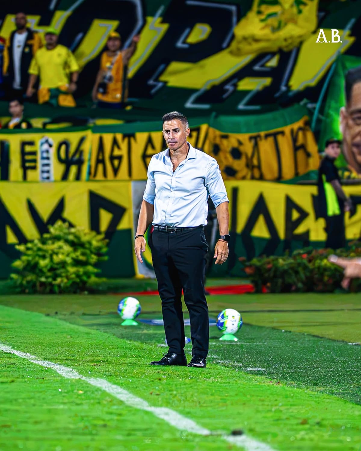 Pablo Peirano señaló que al Bucaramanga le sacaron los puntos del bolsillo, luego del polémico penalti que le sancionaron ante Águilas Doradas. Foto: Cortesía Atlético Bucaramanga.