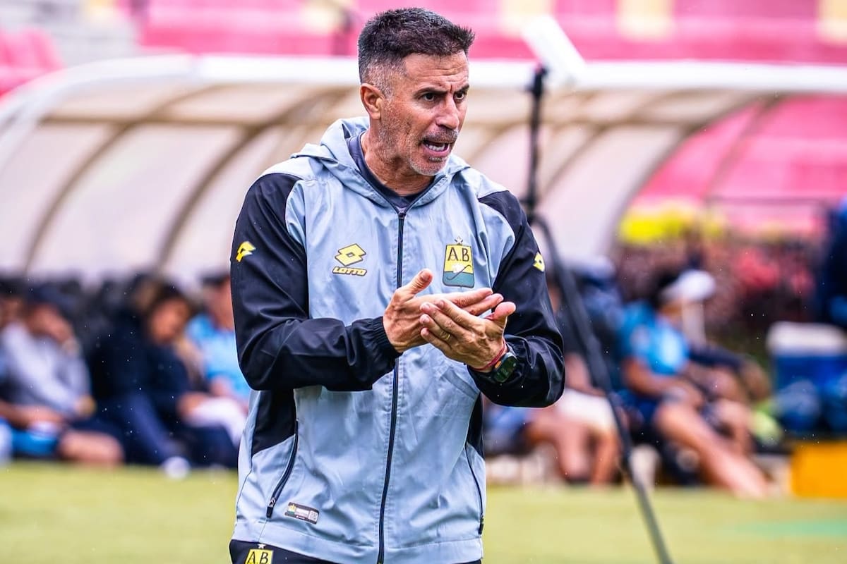 Pablo Peirano, entrenador de Atlético Bucaramanga. Foto: cortesía del equipo 'Leopardo'.