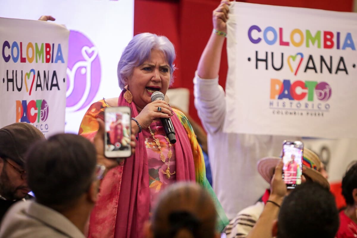 Gloria Flórez, santandereana en el Pacto Histórico