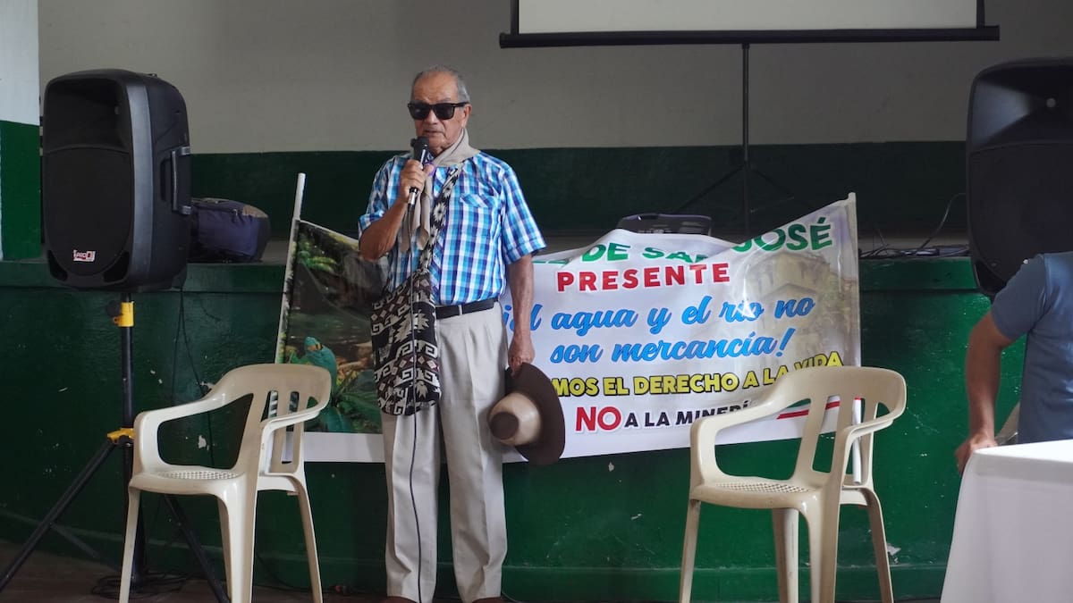 El padre Benjamín Pelayo acompañó las diferentes causas sociales dela región.
