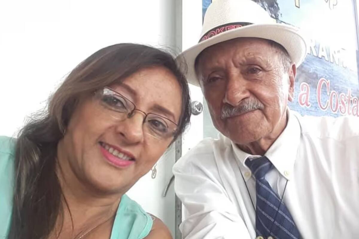 Julio César Moscoso Echeverry, de 89 años, y su hija Luz Amparo Moscoso Palomino, de 65.
