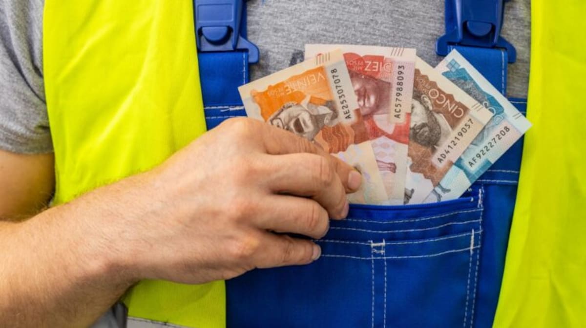 Pago a trabajadores.