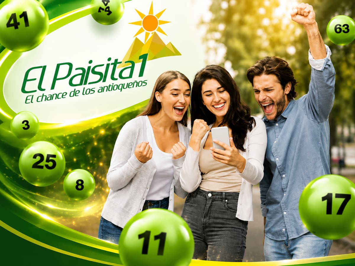 Sorteo de hoy de El Paisita 1.