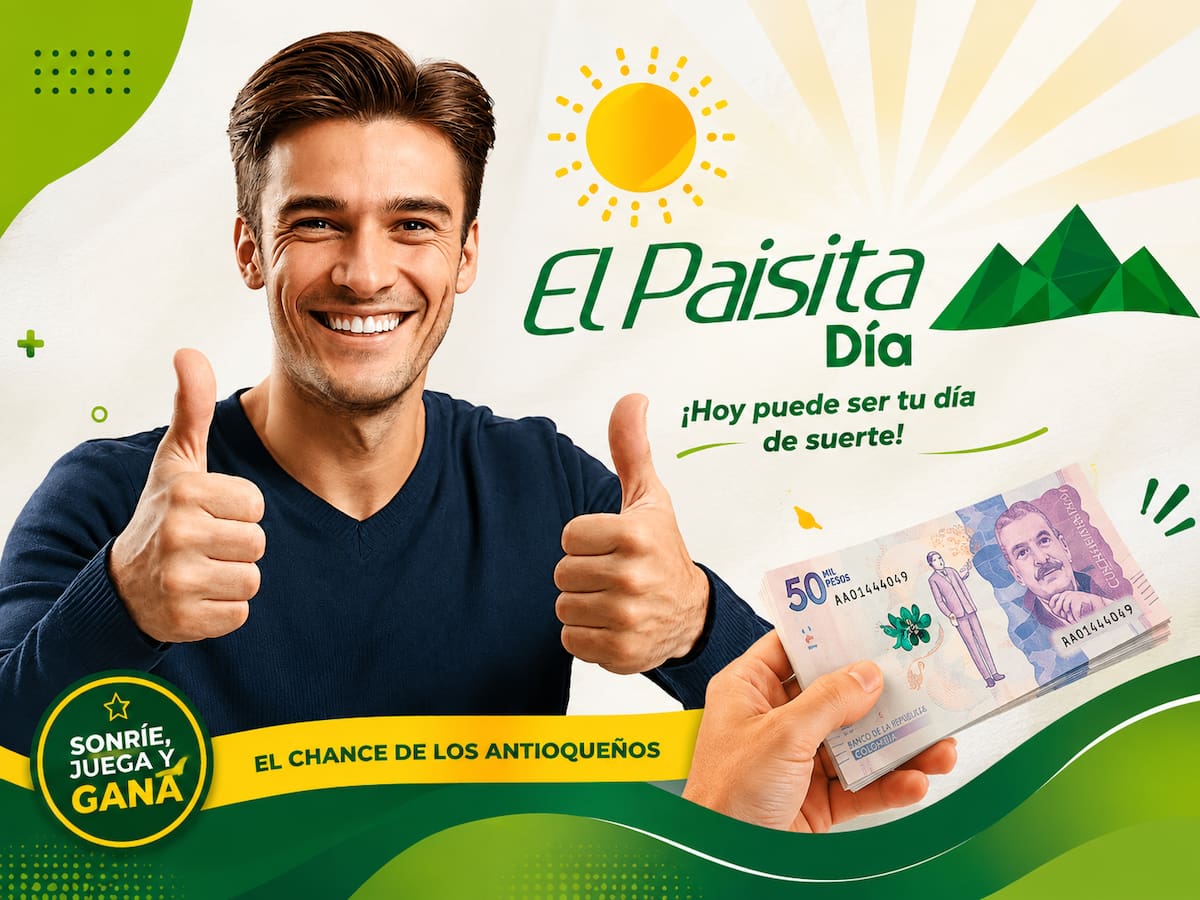 Sorteo de hoy del Paisita 1.