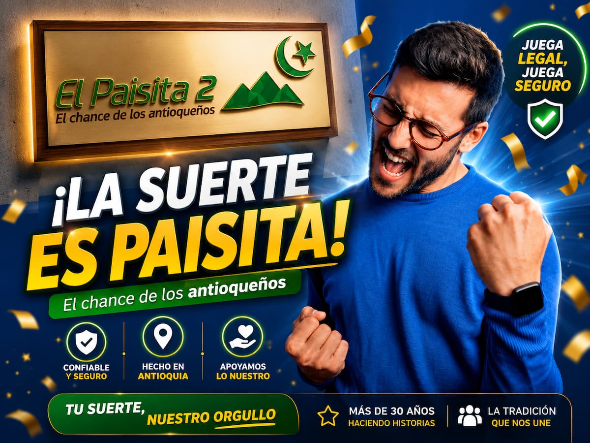 Paisita 2: resultado del sorteo de hoy.