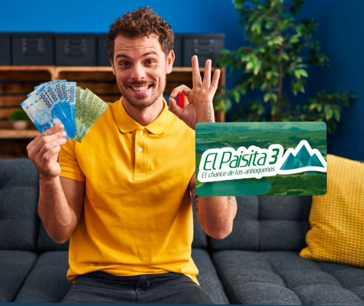Sorteo de hoy de Paisita 3.