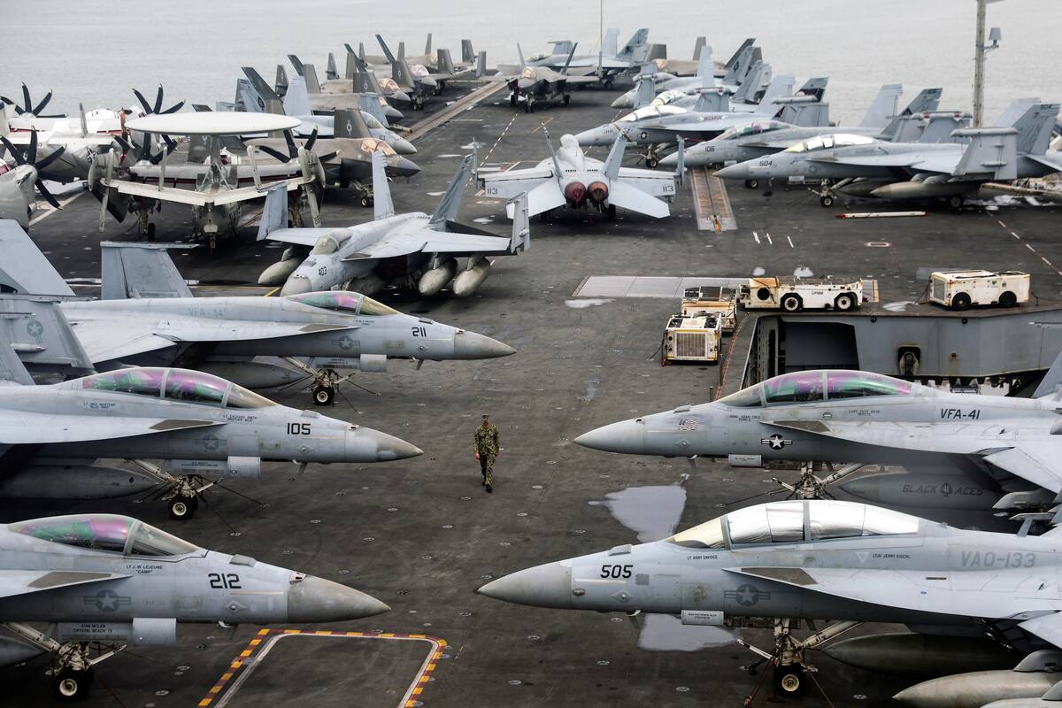 Fotografía de archivo del portaviones estadounidense USS Abraham Lincoln.
EFE/EPA/FAZRY ISMAIL / POOL
