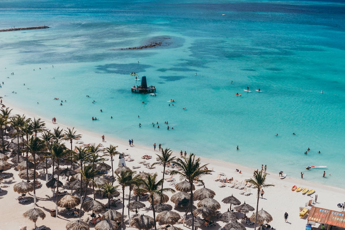 Palm Beach en Aruba (Suministrada por la Autoridad de Turismo de Aruba - A.T.A. / VANGUARDIA)