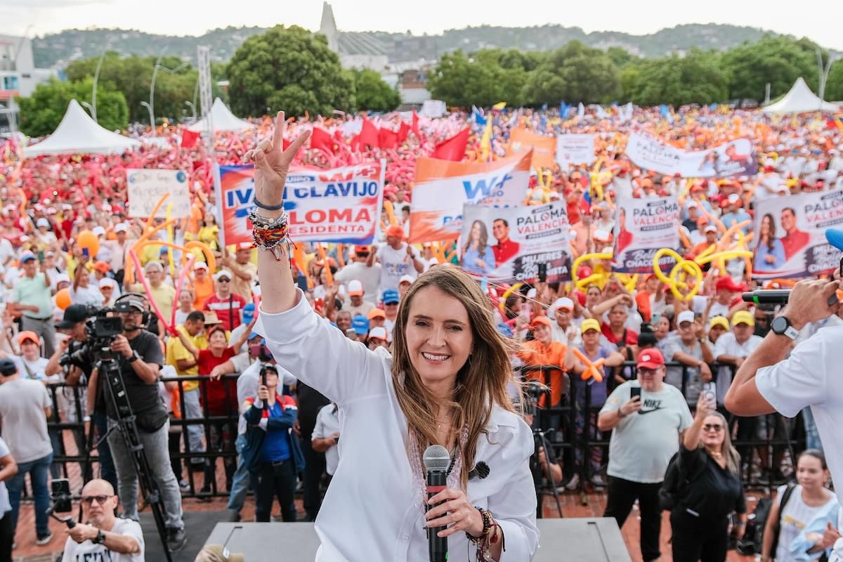 Paloma Valencia plantea compromisos en seguridad, vías y transporte para Santander en eventual gobierno.
Foto: suministrada.