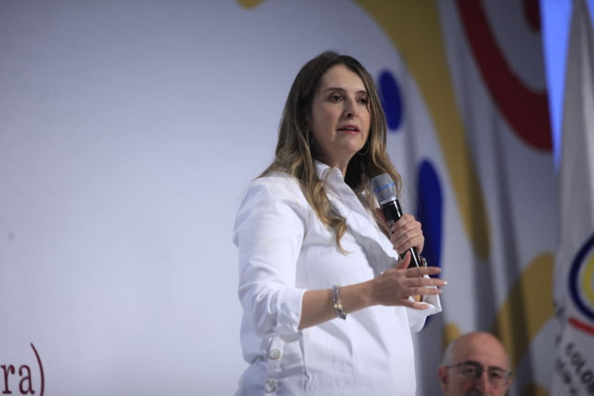 Paloma Valencia, candidata presidencial por el Centro Democrático. // Foto: Óscar Díaz - El Universal.