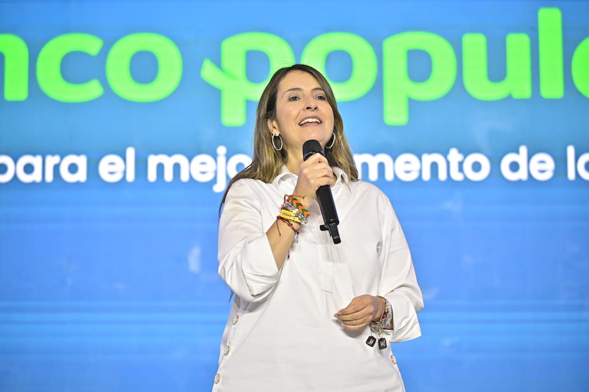 Paloma Valencia le apostaría al ahorro desde el nacimiento | Cortesía Asofondos