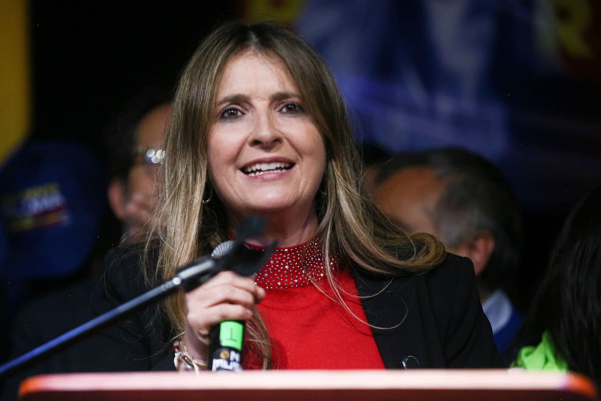 La senadora Paloma Valencia del partido Centro Democrático. (Colprensa - Lina Gasca)