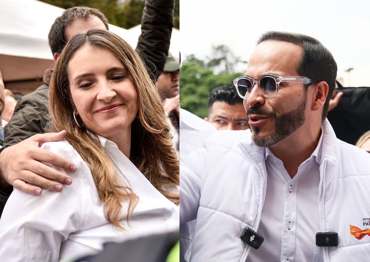Candidatos a la presidencia de la República: Paloma Valencia y Abelardo de la Espiella. /Imágen creada con fotos de COLPRENSA.