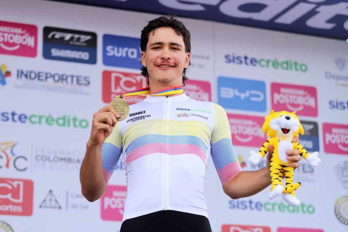 Panamericano de Ruta 2026 en Montería: José Manuel Posada vuela hacia el oro y desata la ilusión colombiana. Foto: Tomada de redes sociales de José Manuel Posada.