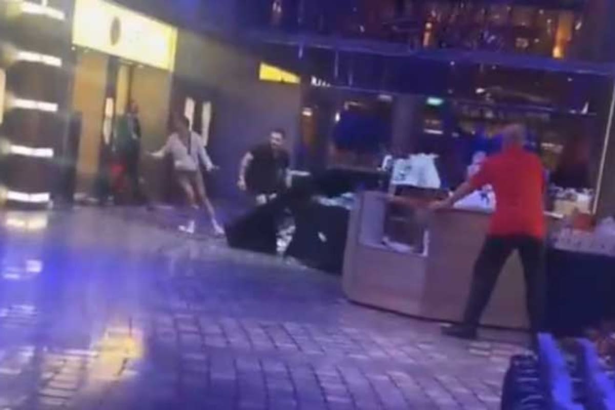 Pánico en crucero en España: Video captó cómo el barco se inclinó 45 grados.