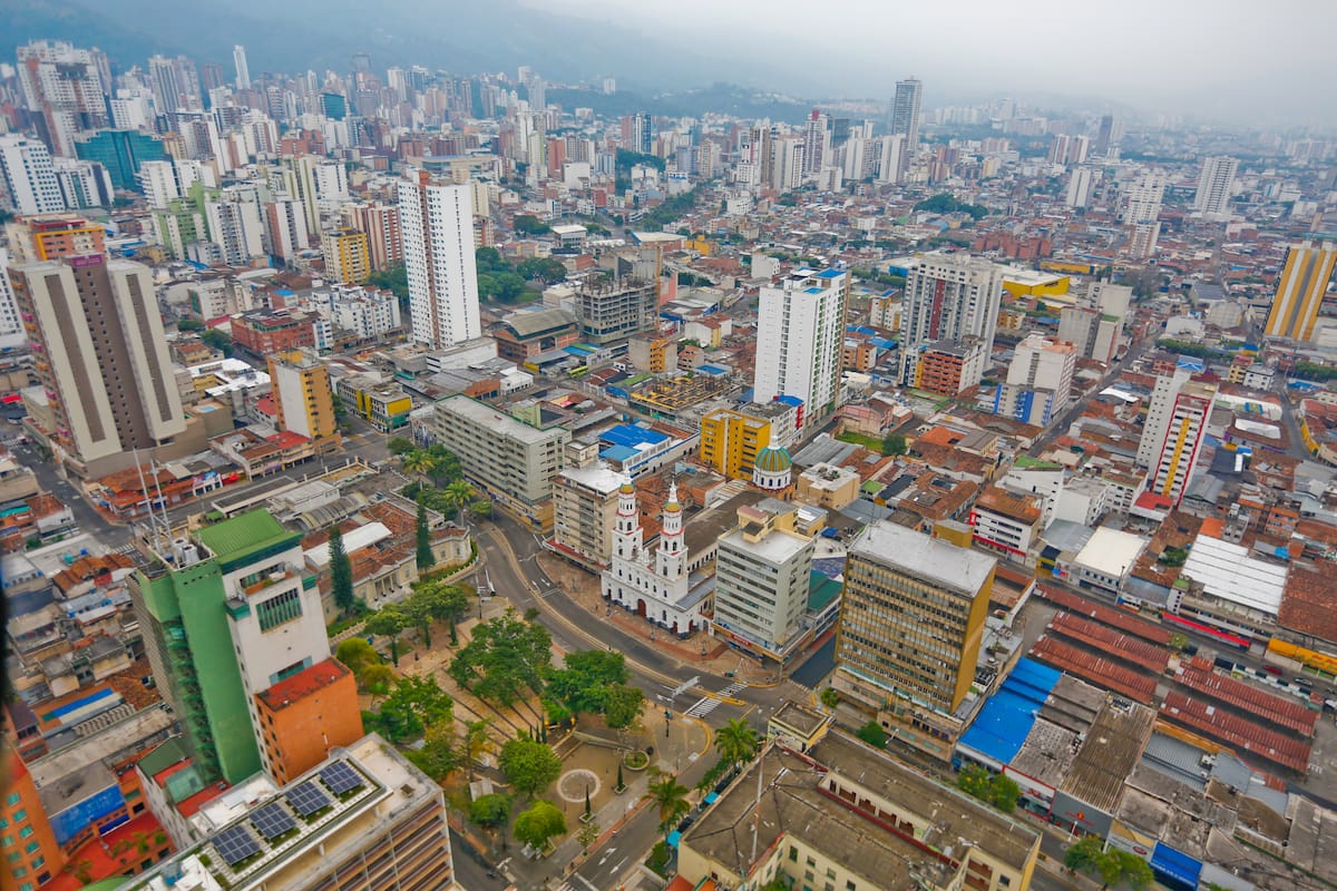 Panorámica de Bucaramanga, único municipio del AMB que tiene el POT vigente y actualizado. (Foto de Jaime Moreno / VANGUARDIA).