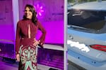 “Nos dejaron sin nada”: Paola Turbay mostró cómo quedó el carro tras el robo en Europa