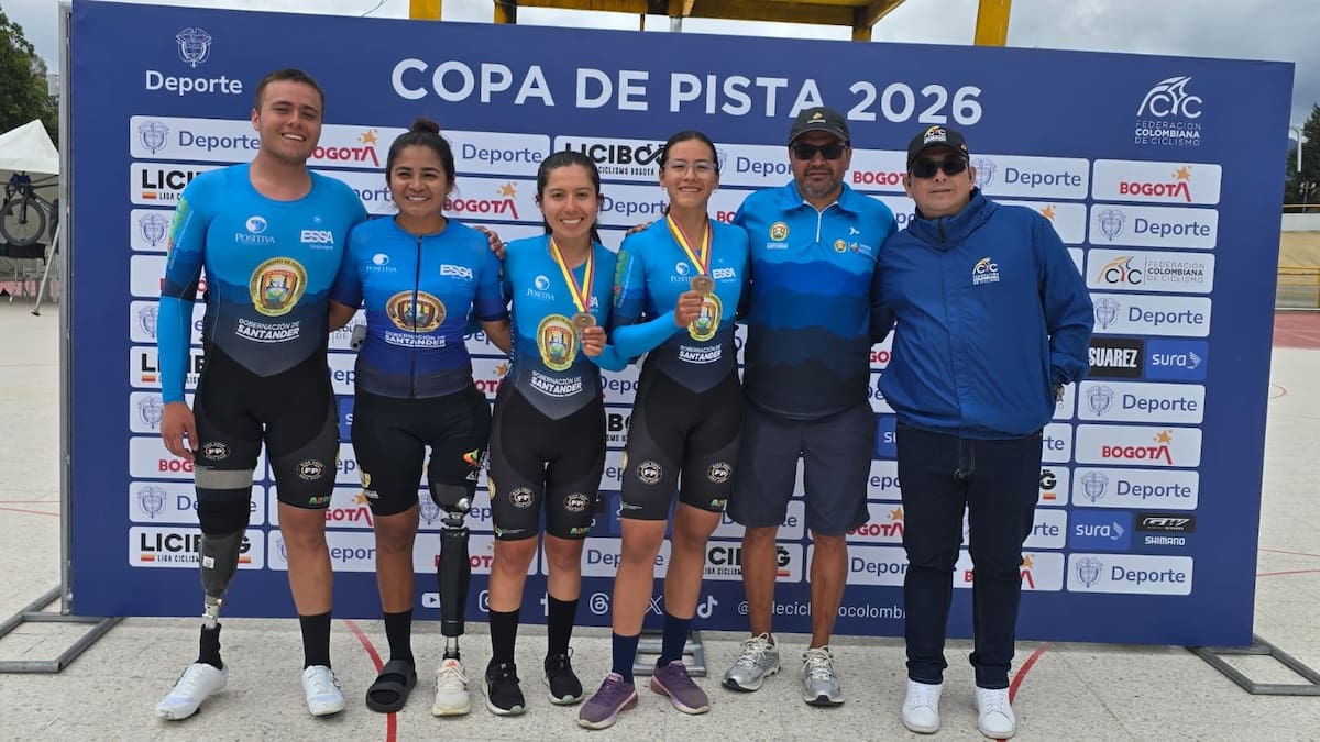 El paracycling de Santander vive dificultades por la falta de implementación deportiva. Foto: Suministrada.