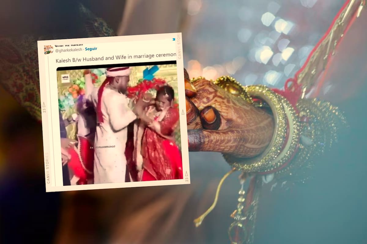 El video ha generado todo tipo de comentarios en las redes sociales, desde quienes cuestionan la validez del matrimonio hasta quienes se burlan de la situación.