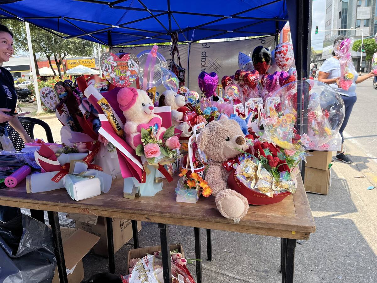 Emprendedores y vendedores informales comercializan flores, artesanías y detalles personalizados en el Parque A la Vida, en medio de la celebración del Día de las Madres.
Suministrada/Vanguardia