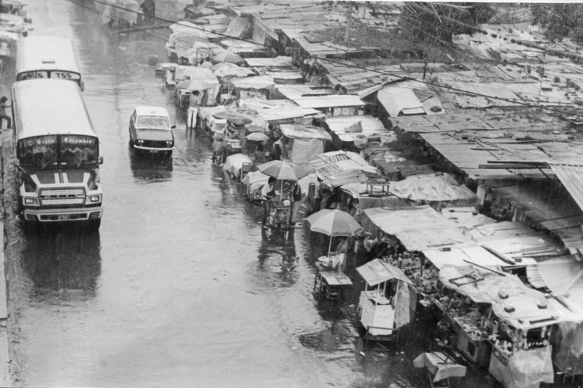 San Andresito, 1986. (Foto/Mario Hernández)