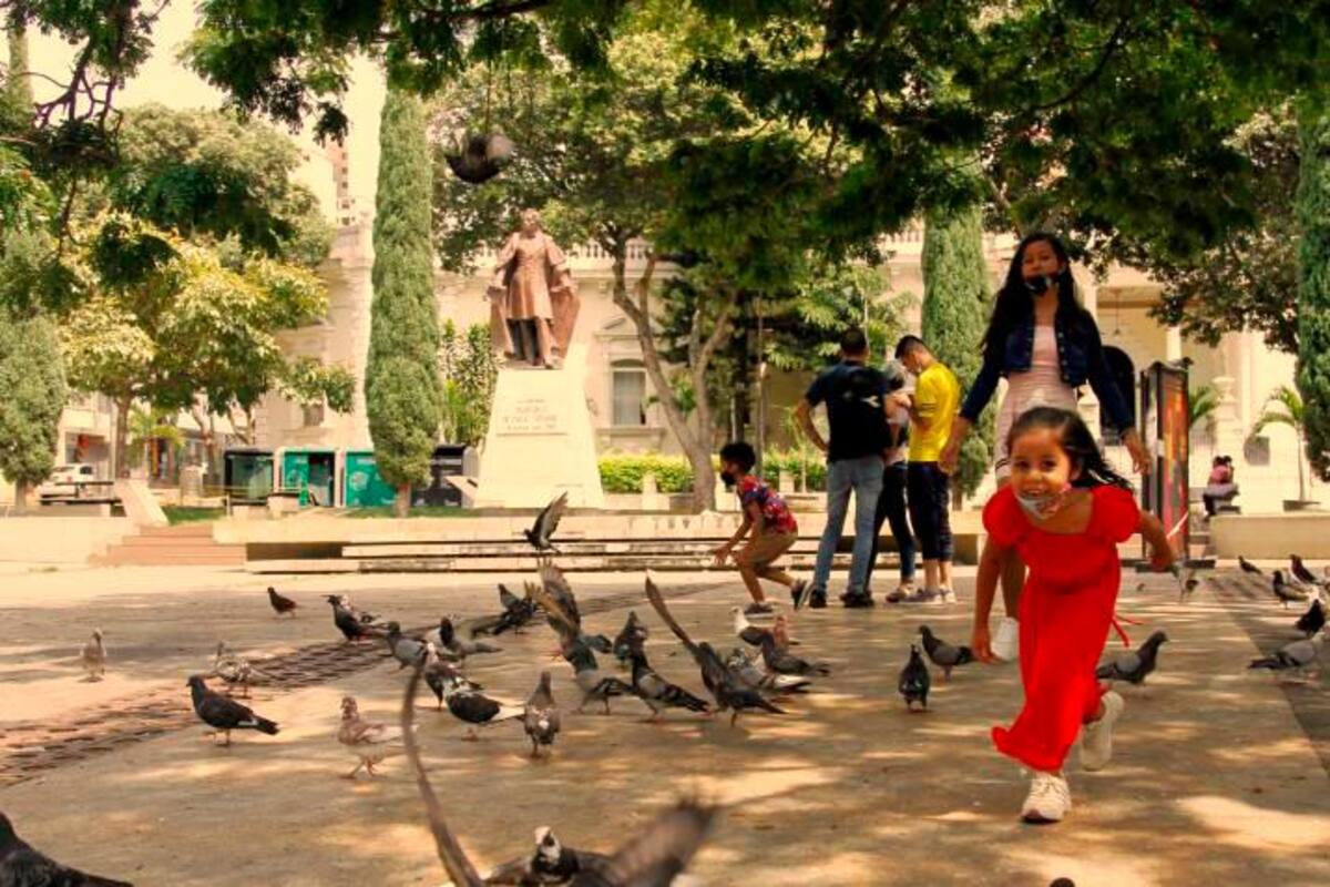 El próximo martes, 7 de noviembre, en el parque Santander de Bucaramanga se realizará la primera conversación ciudadana del programa BMCV. La cita será a las 9:00 a.m. (Foto: Marco Valencia / VANGUARDIA)