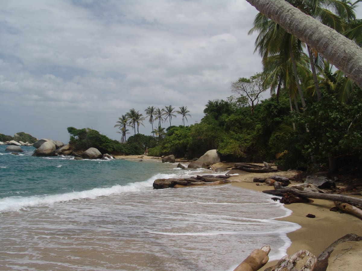En el top aparece la playa del parque Tayrona, Cabo San Juan del Guía. // Foto: Julian David Sierra - Colprensa