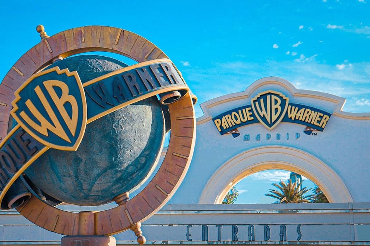 Fotografia del Parque Warner en Madrid