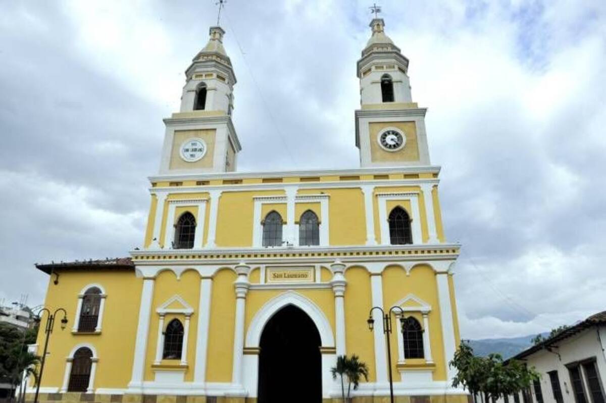 La Parroquia San Laureano se encuentra en el Centro Histórico de Bucaramanga.