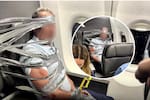 Imputan a pasajero atado con cinta adhesiva en vuelo de American Airlines: podría ir 20 años preso