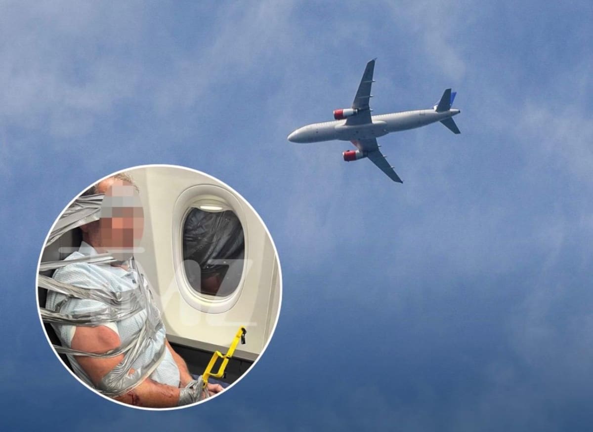 El pasajero fue sujetado con cinta adhesiva y precintos plásticos por otros viajeros mientras la tripulación intentaba controlar la situación. El incidente obligó al piloto a desviar el vuelo hacia Baltimore.