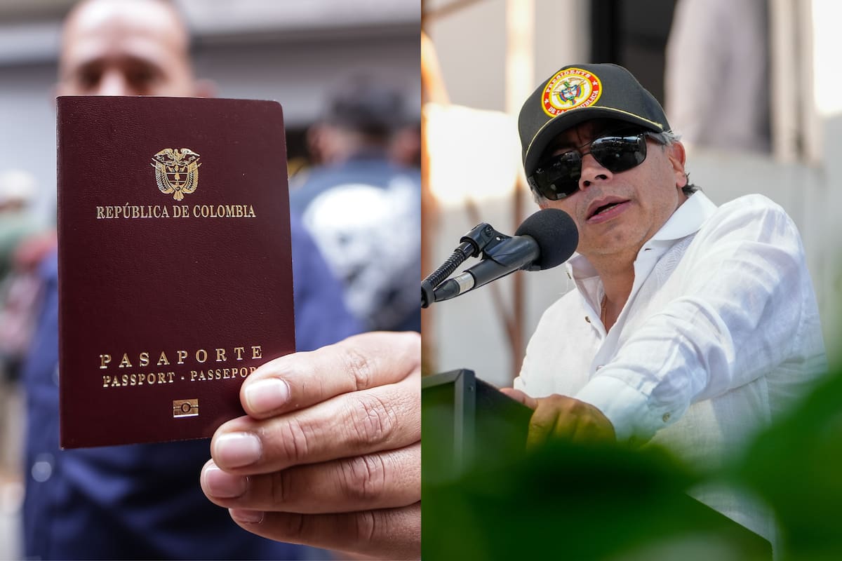 El presidente Gustavo Petro le exigió a Thomas Greg & Sons entregar toda la información sobre la base de datos de los pasaportes de los colombianos. // Foto: Colprensa - Presidencia.
