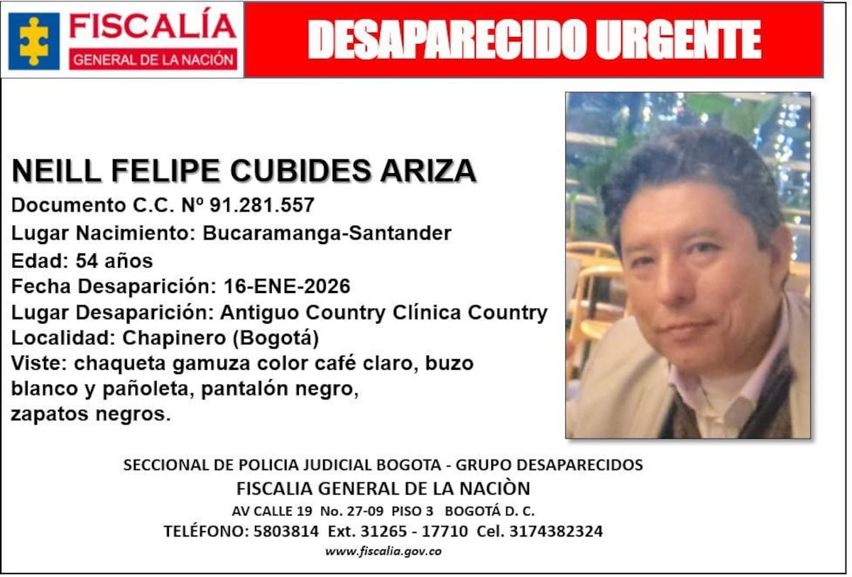 ¿Paseo millonario? profesor oriundo de Bucaramanga desaparece tras salir de clínica