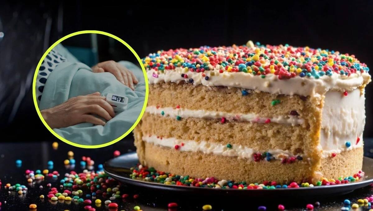 Once personas fueron hospitalizadas tras consumir un pastel durante una fiesta de cumpleaños en India.