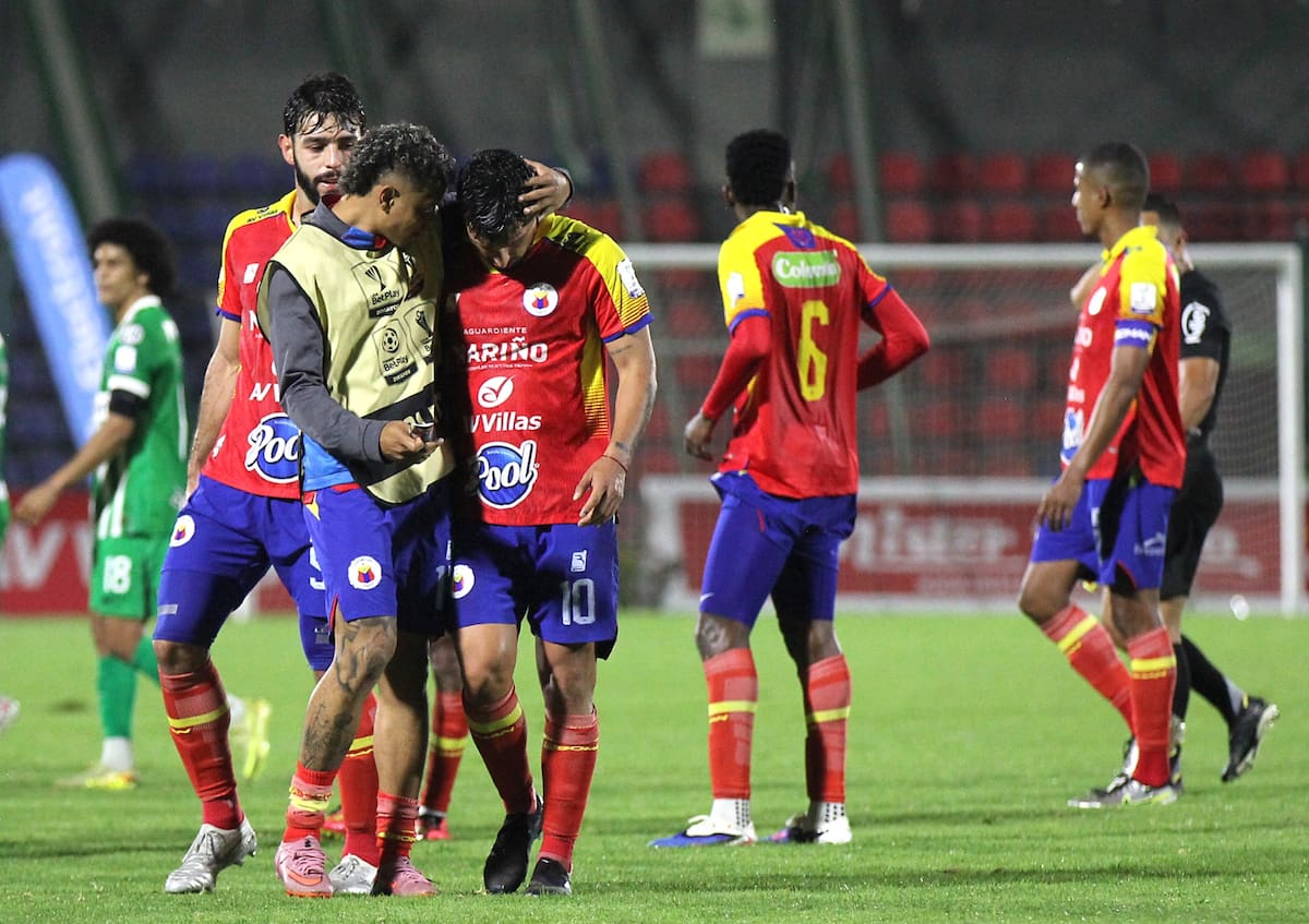 Pasto perdió ante Nacional. // COLPRENSA