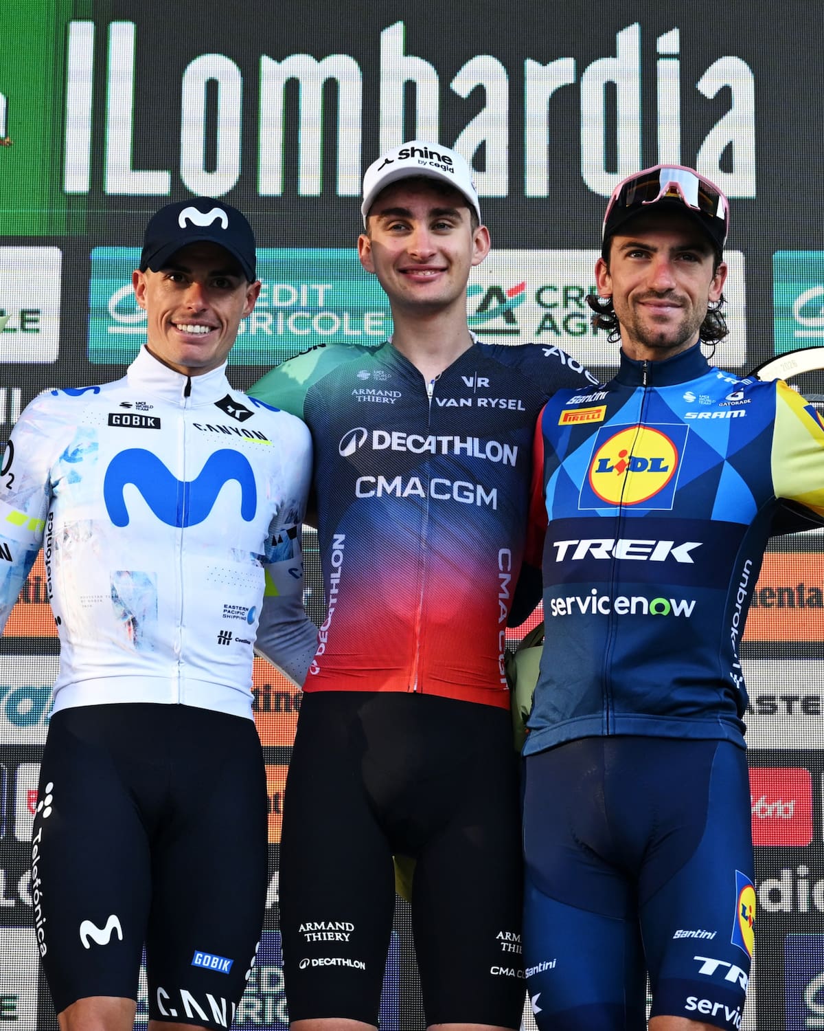 Paul Seixas hace historia en el Giro de Lombardía 2026: ganó con 20 años y dejó atrás la racha de Pogacar. Foto: @UCI_cycling